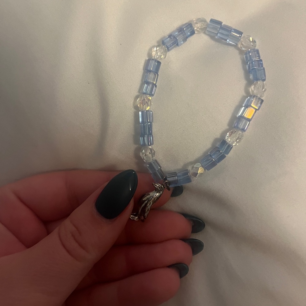 Penguin charm bracelet